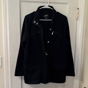 Style & Co. Women's Black Utility Jacket
